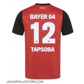Bayer Leverkusen Edmond Tapsoba #12 Kotipaita 2024-25 Lyhythihainen